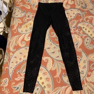 Blank & Gold Foil high waisted old navy leggings